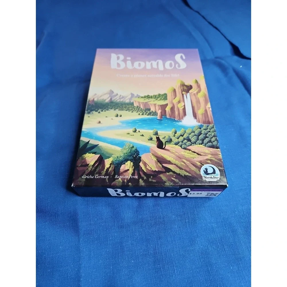 Biomos By North Star Games Puzzle Game Biome Planet Building‎
